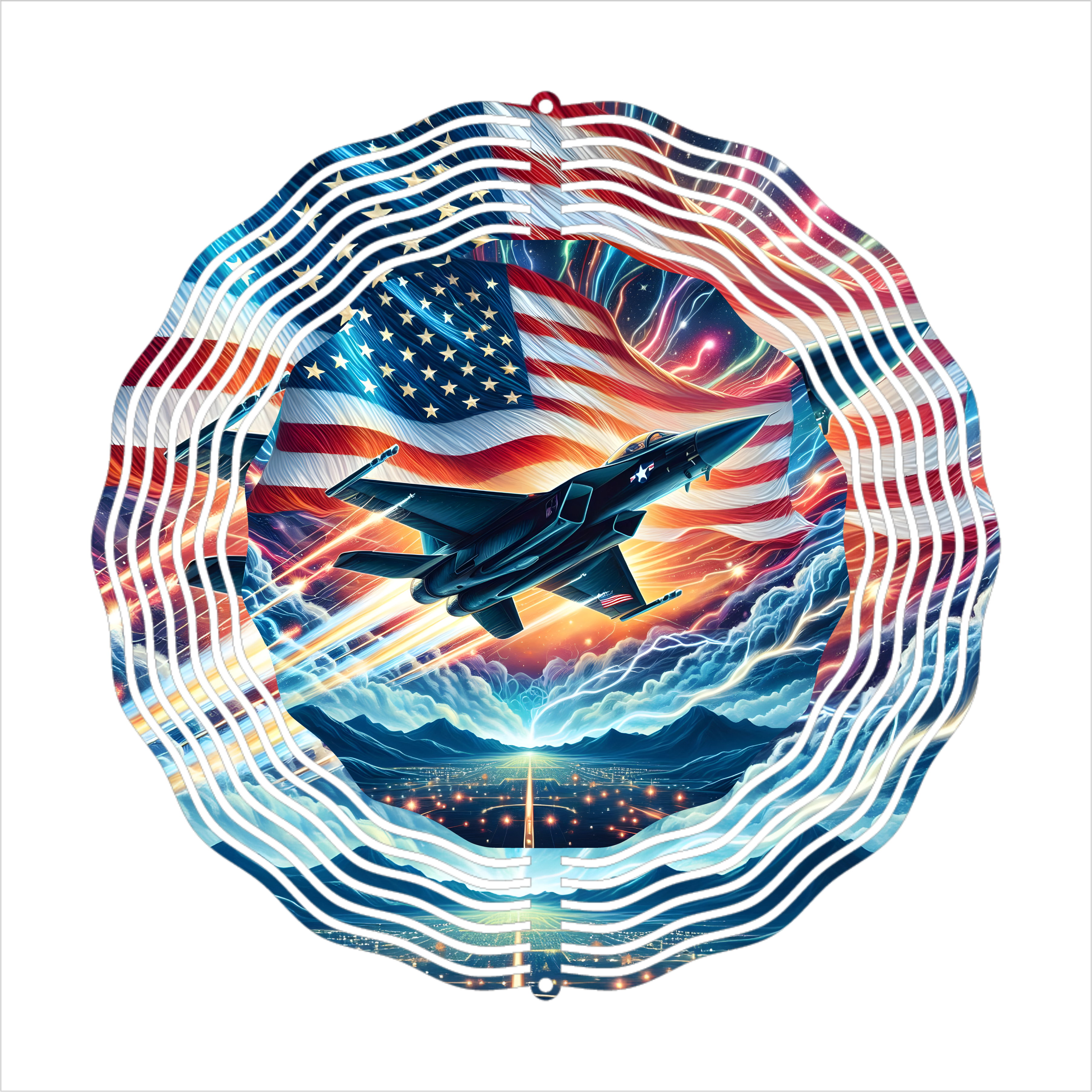 Military - Wind Spinner - Sublimation Transfer