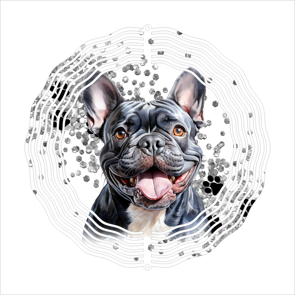 Bulldog - Wind Spinner - Sublimation Transfers