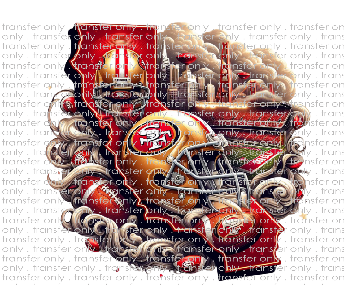 Pro Team - Waterslide, Sublimation Transfers