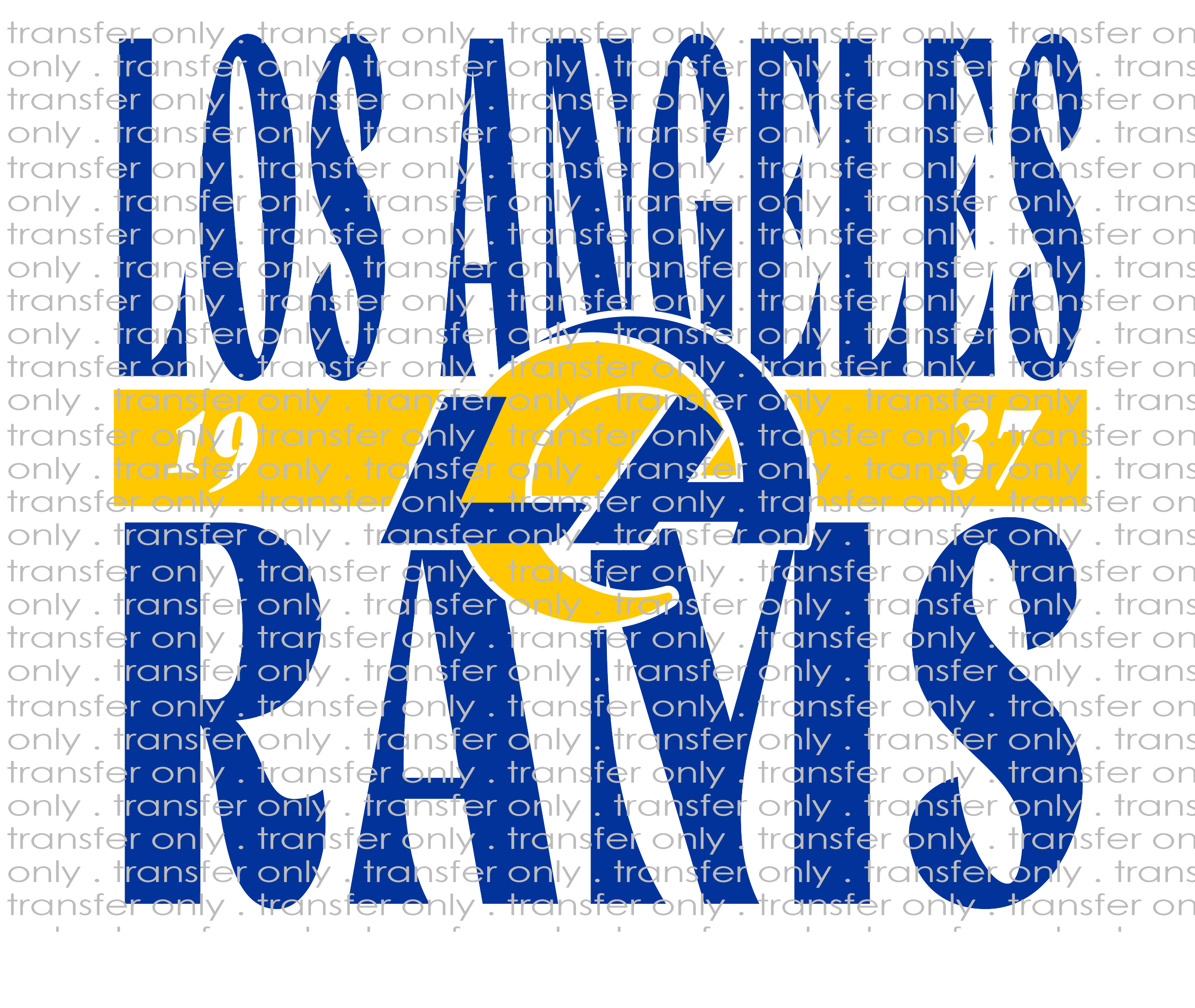 Pro Team - Waterslide, Sublimation Transfers