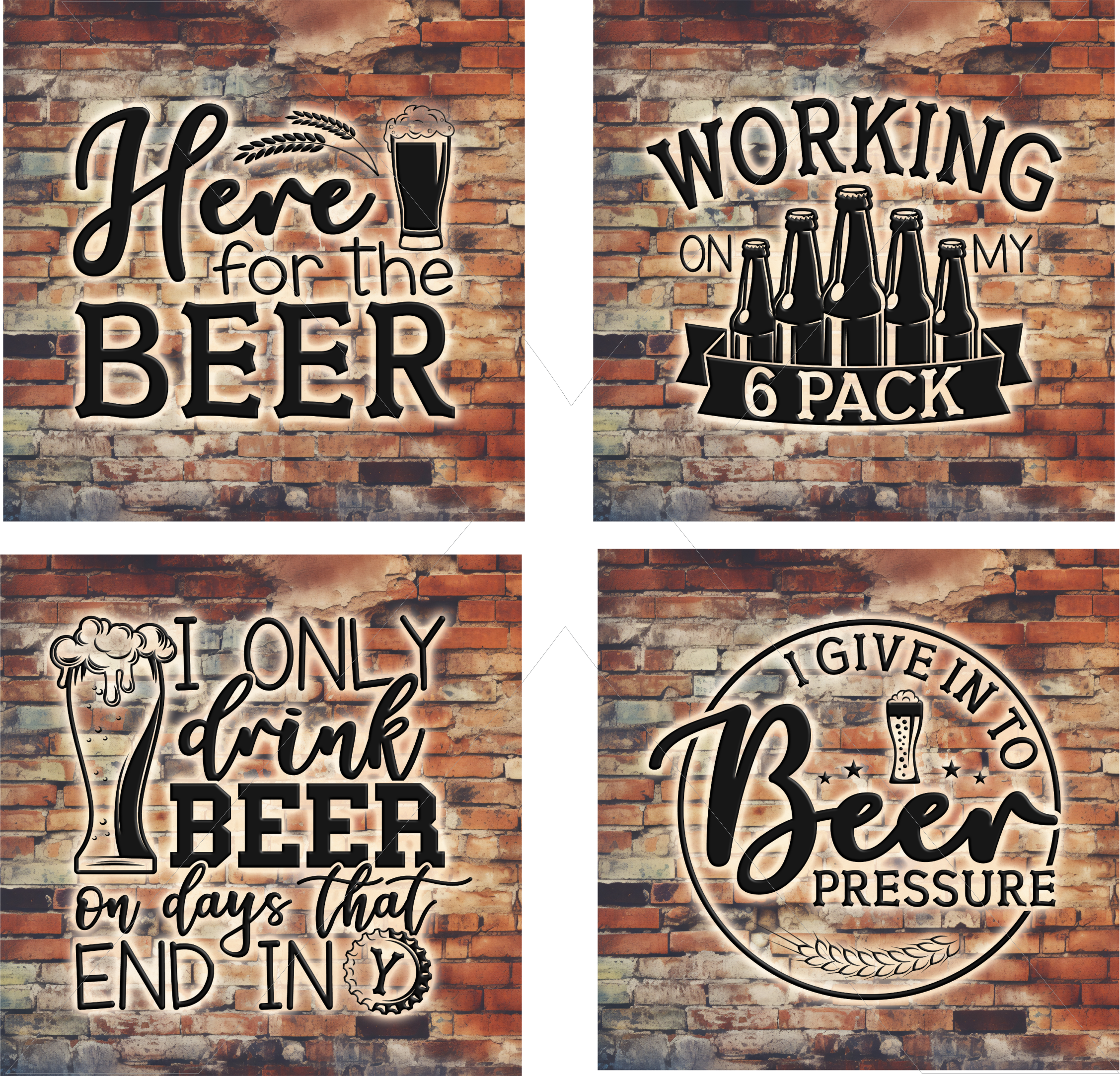 Beer Fan - Square Sublimation Sheet