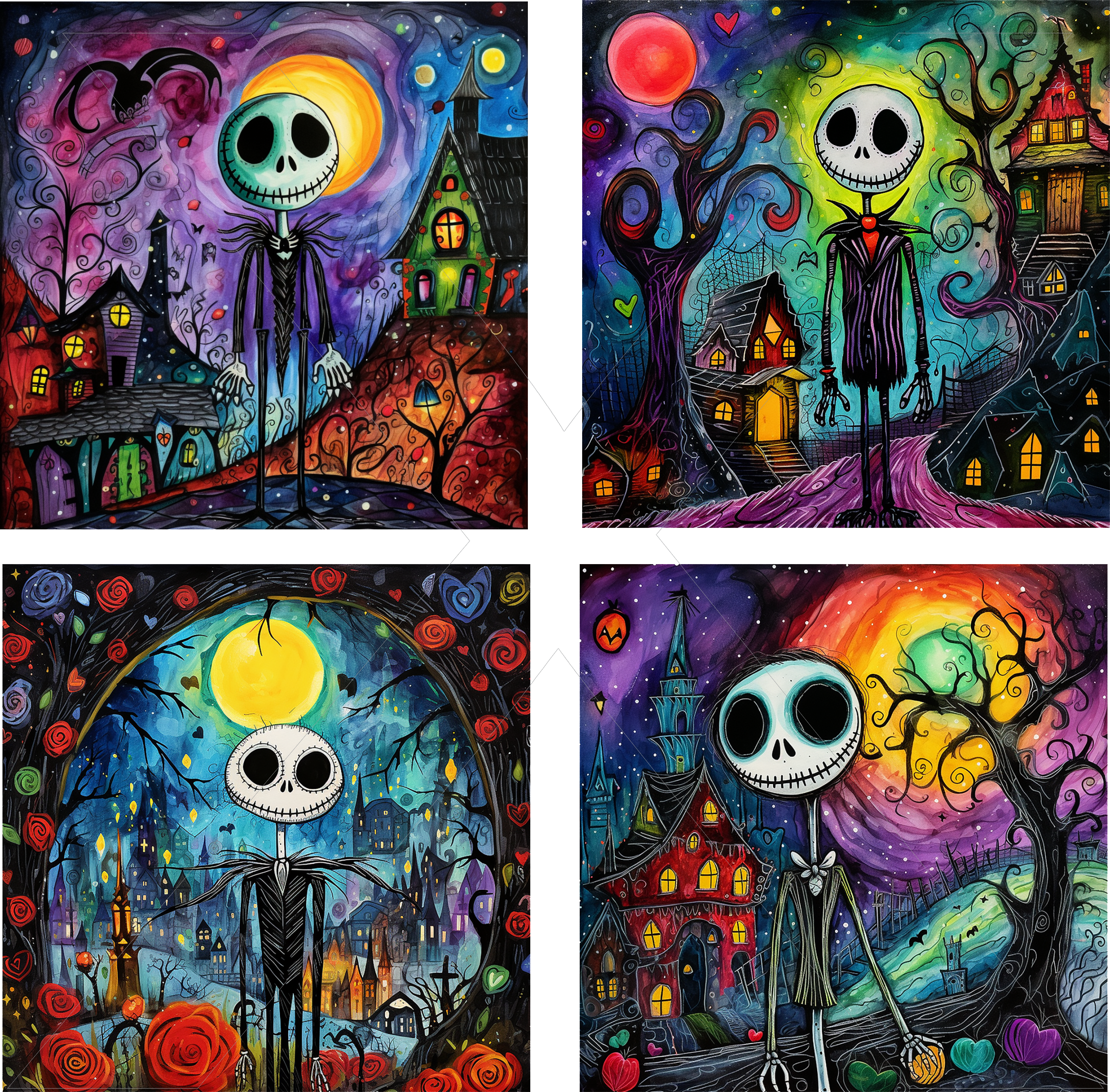 Character - Square Sublimation Sheet