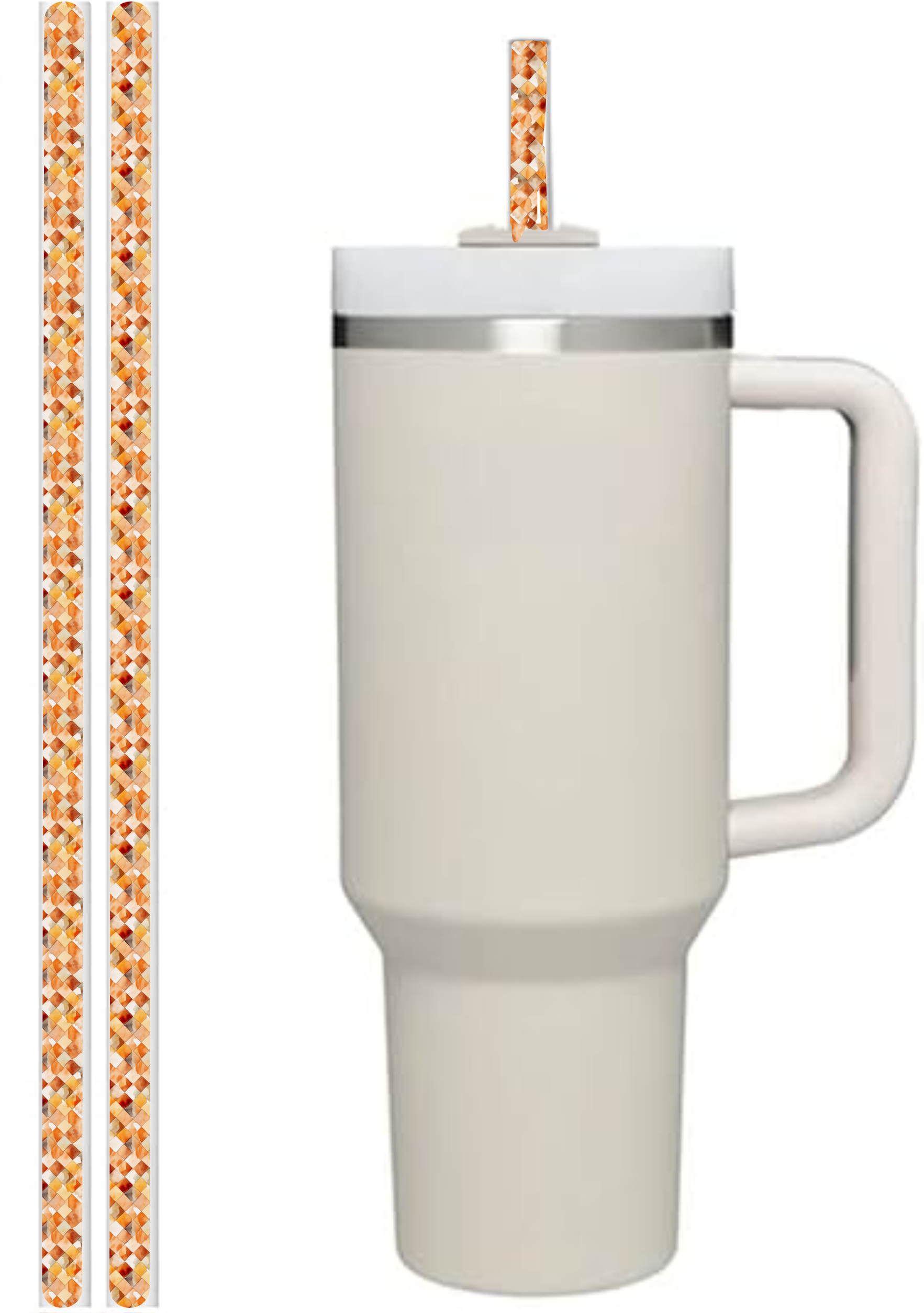 Fall Color Geometric - Sublimation Transfers