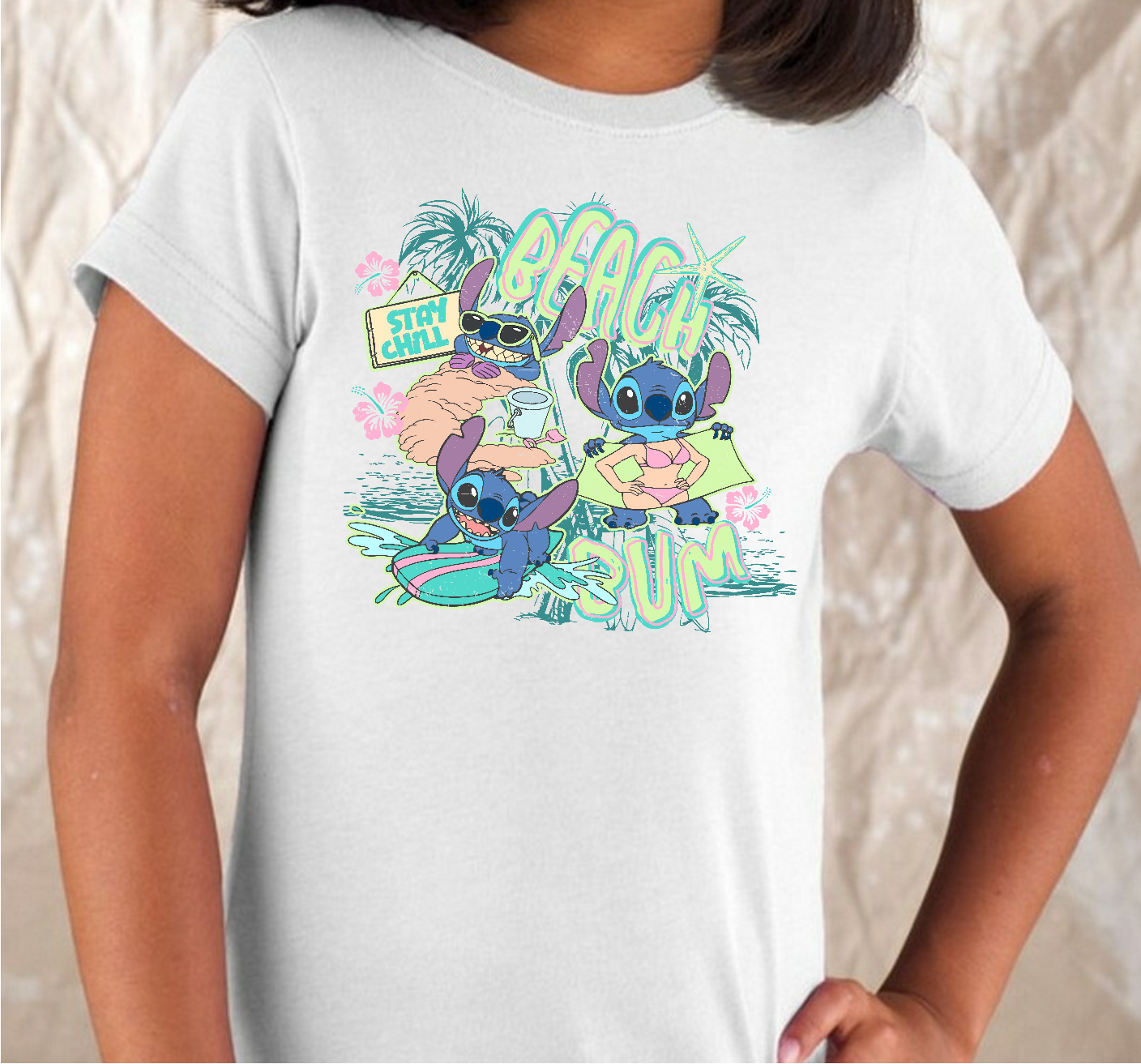 Beach Character - DTF Transfer