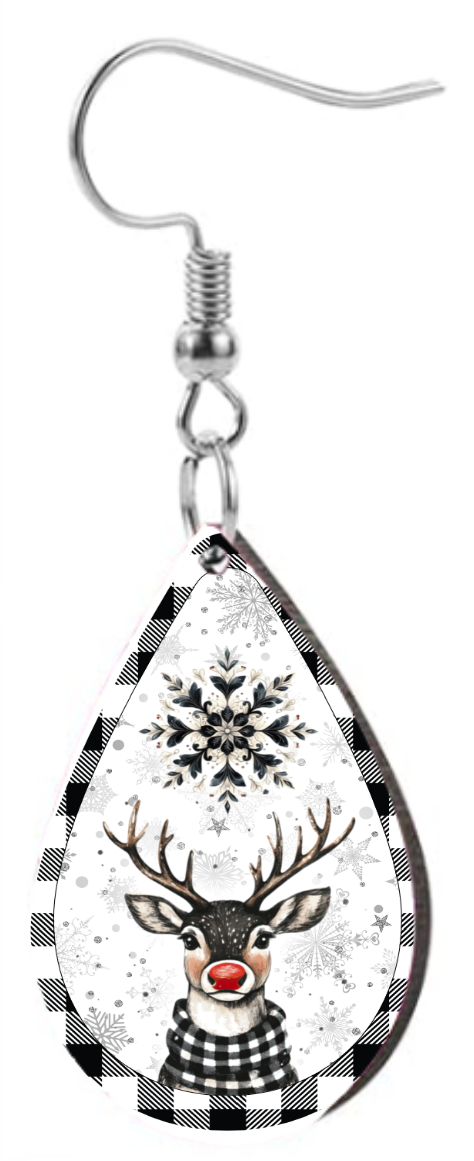 Reindeer - Teardrop Template Transfer