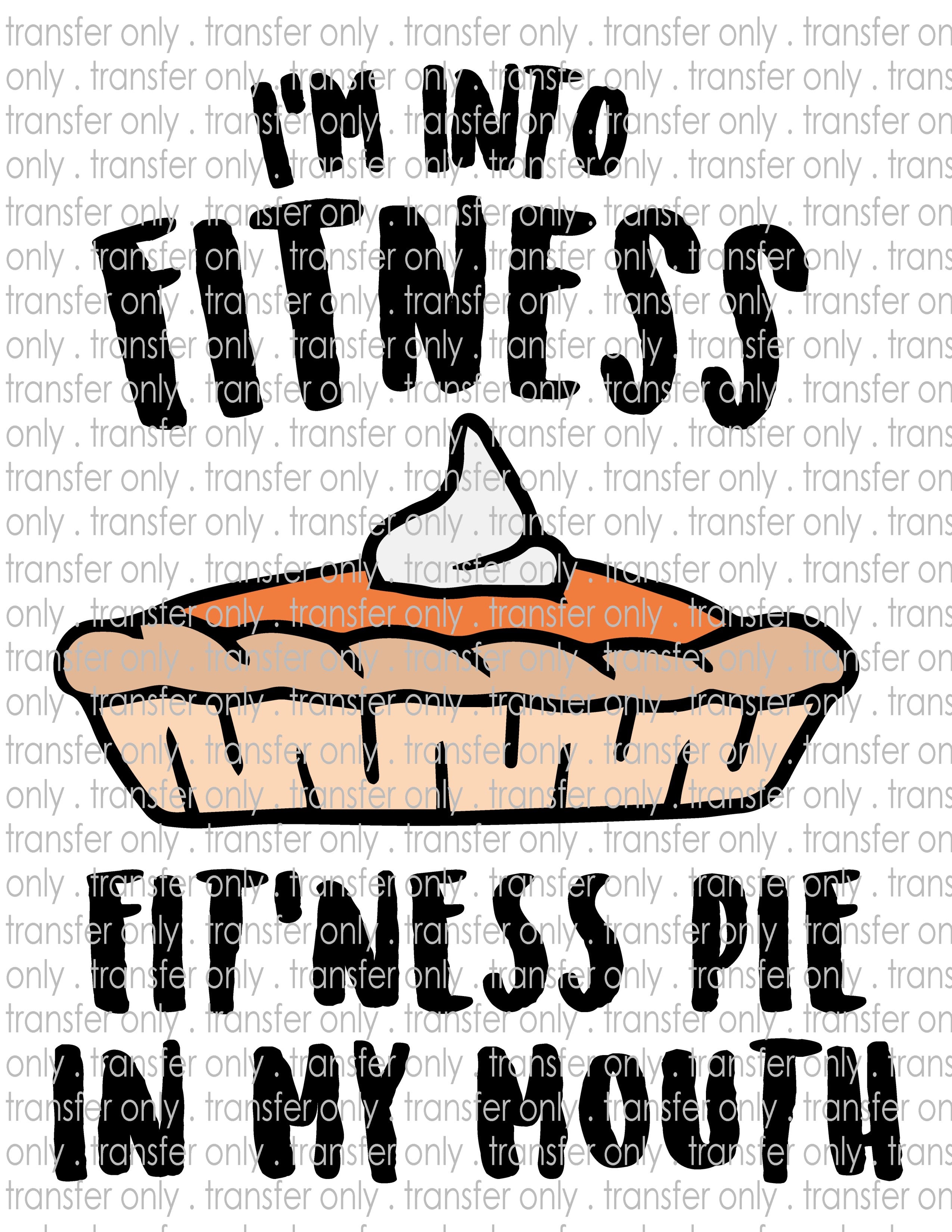 Thanksgiving Fitness - Waterslide, Sublimation Transfers