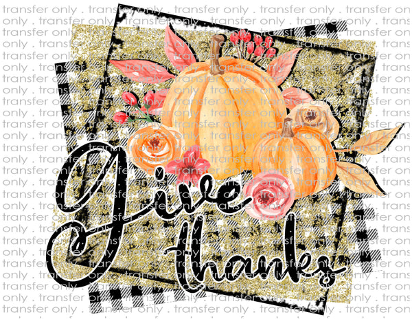 Waterslide, Sublimation Transfers - Thanksgiving