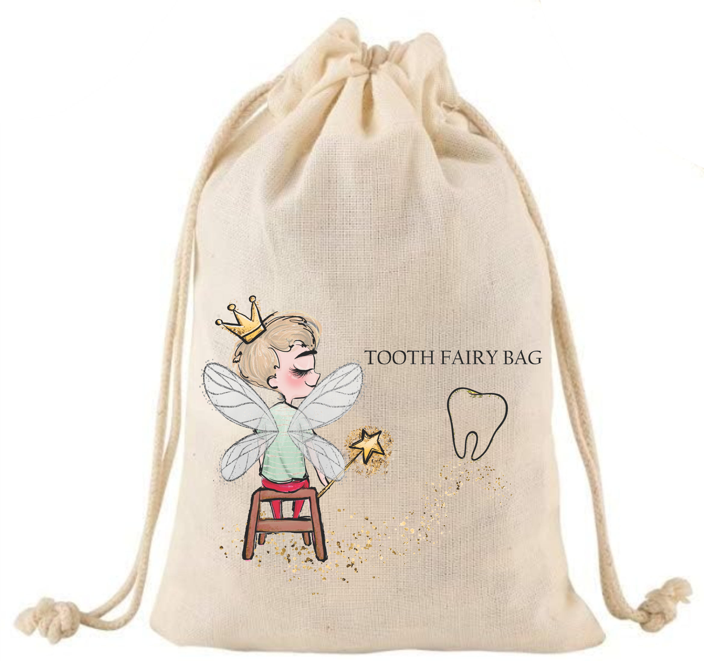 Boy Tooth Fairy Bag - DTF Transfer