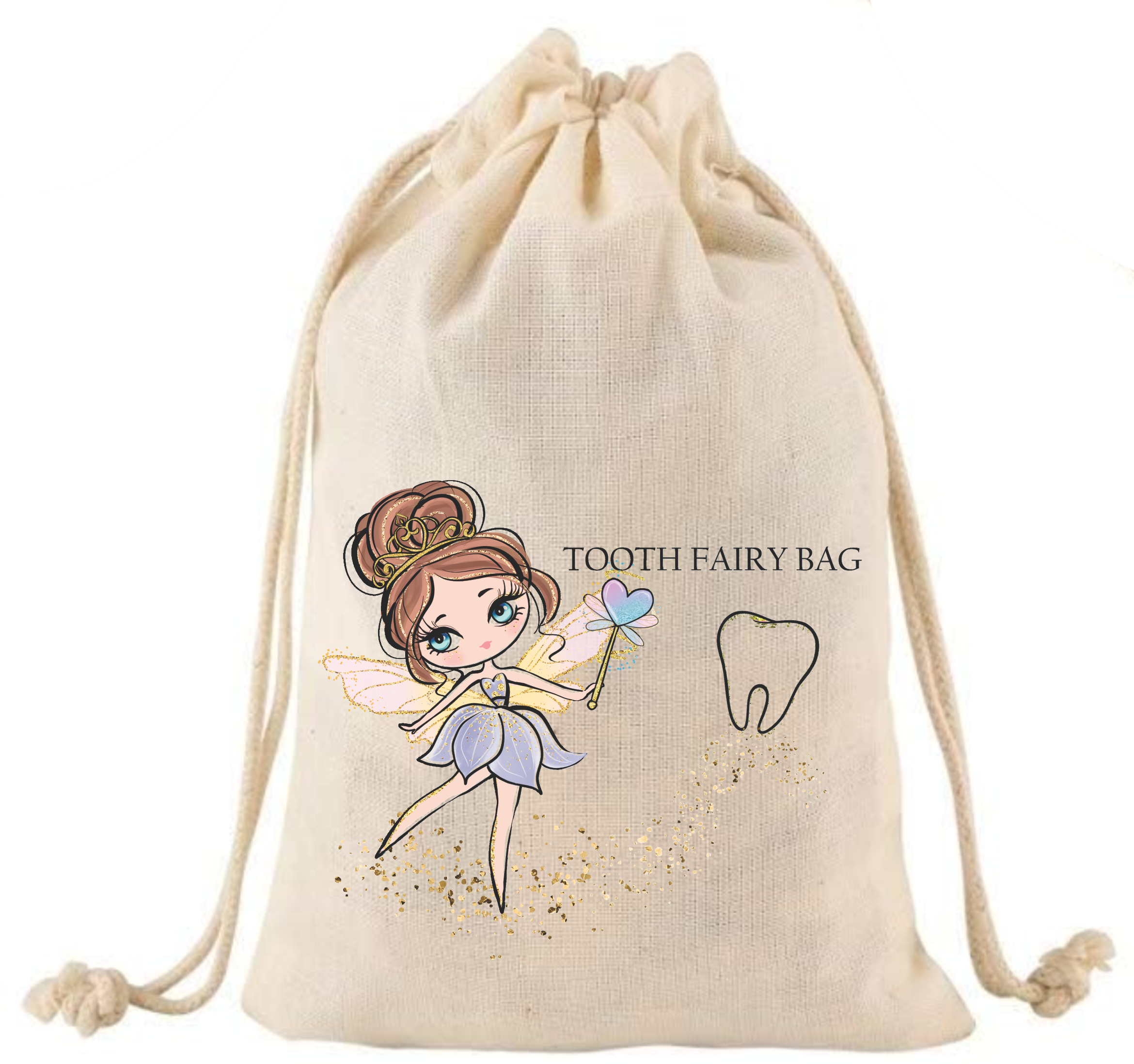 Girl Tooth Fairy Bag - DTF Transfer