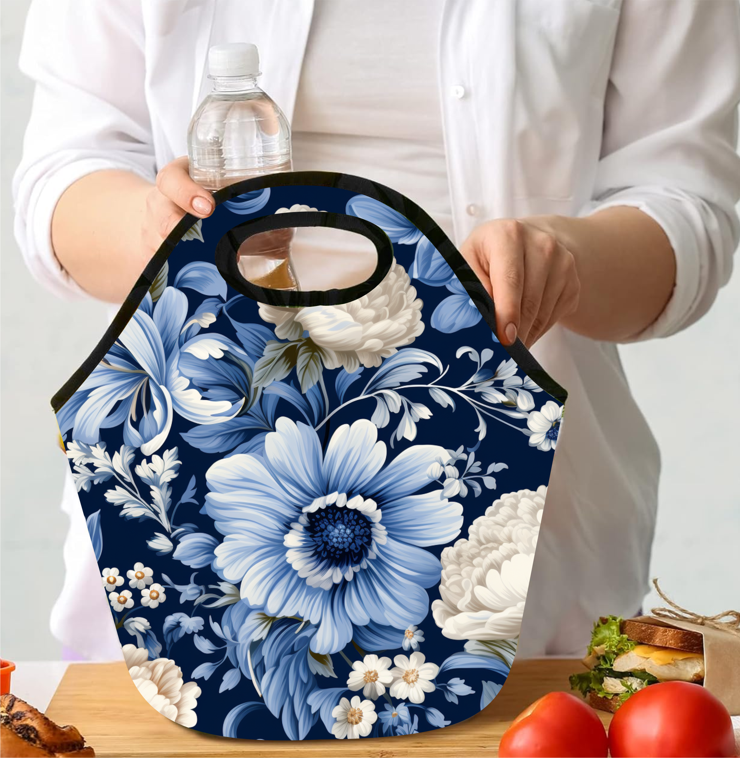 Floral  - Lunch Tote - Sublimation Transfer