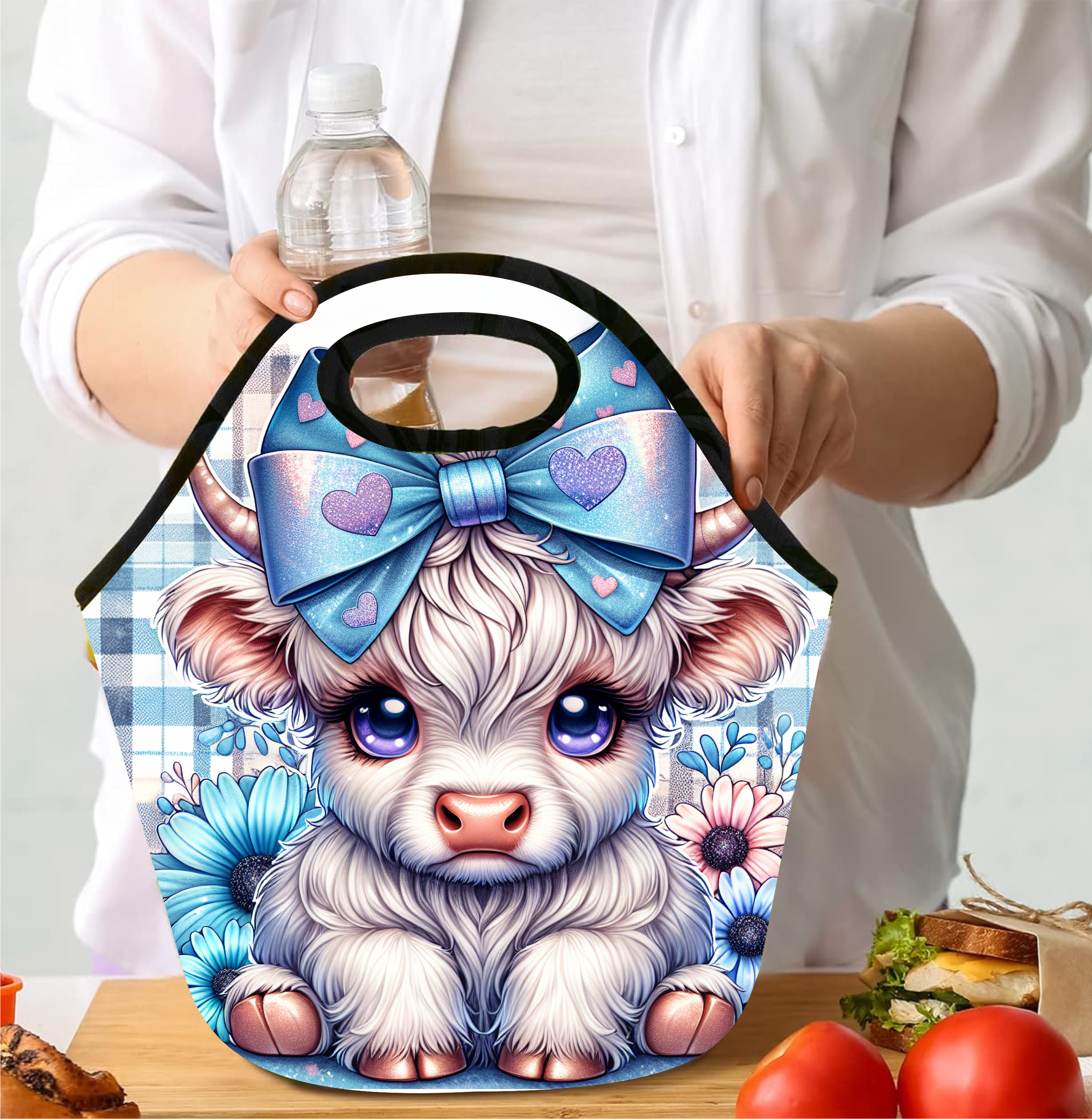 Country Cow - Lunch Tote - Sublimation Transfer
