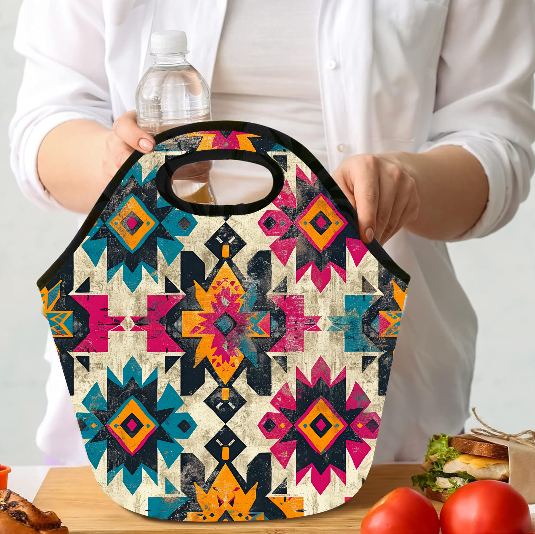 Aztec - Lunch Tote - Sublimation Transfer