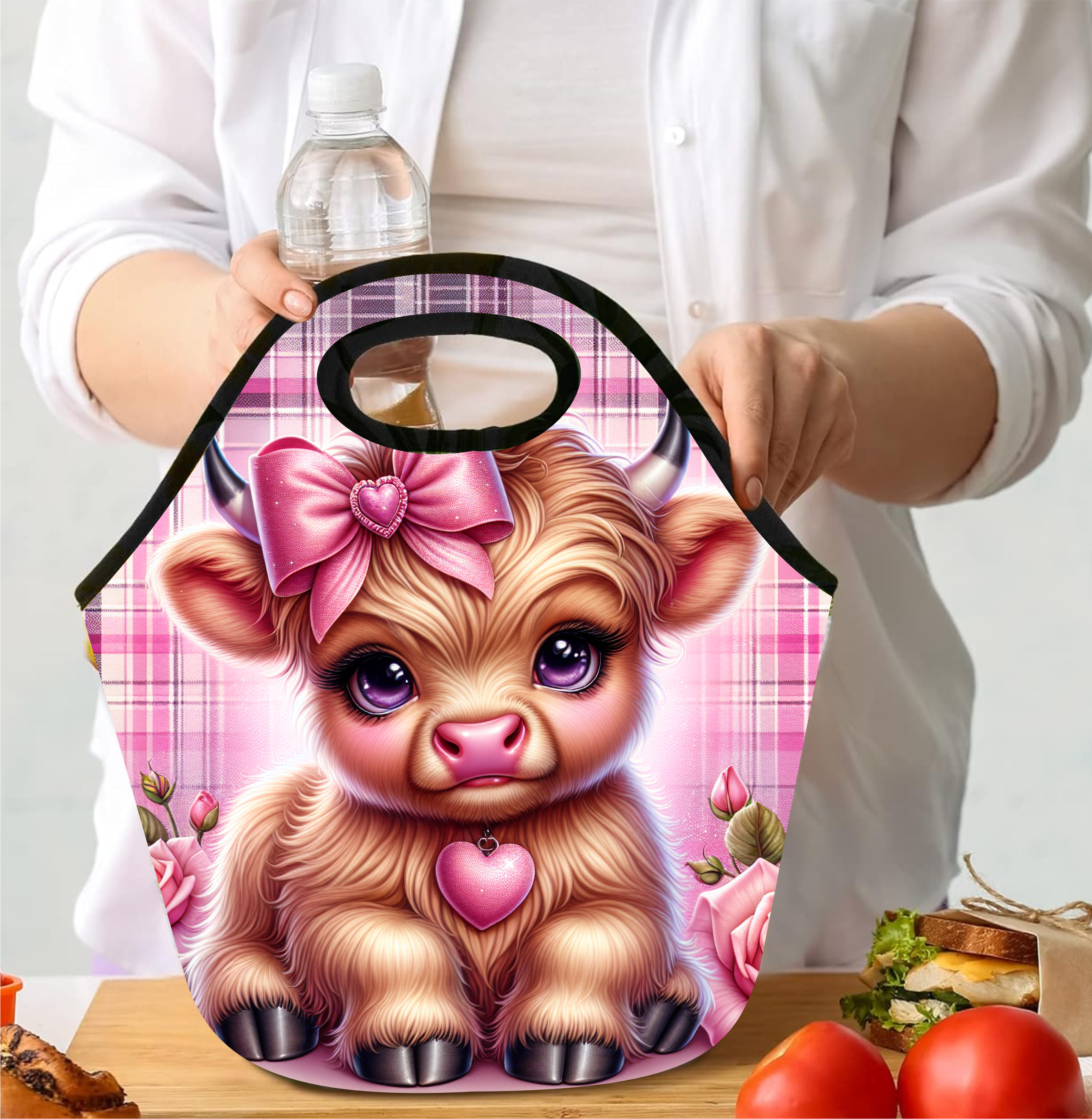 Country Cow - Lunch Tote - Sublimation Transfer