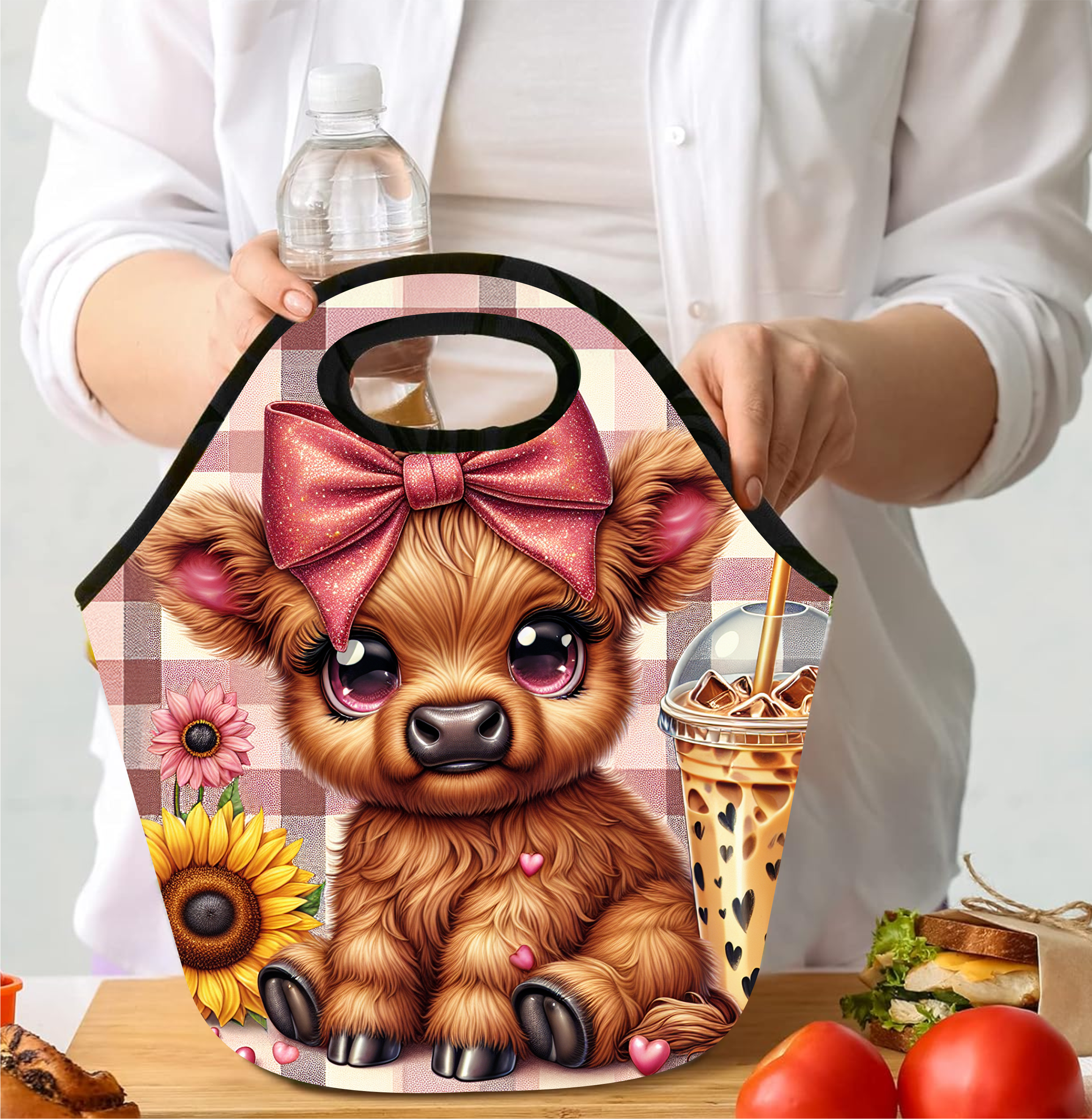 Country Cow - Lunch Tote - Sublimation Transfer