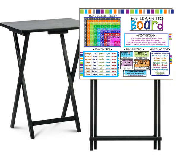 Grades 2-3 Learning Board - Tray Table Wrap