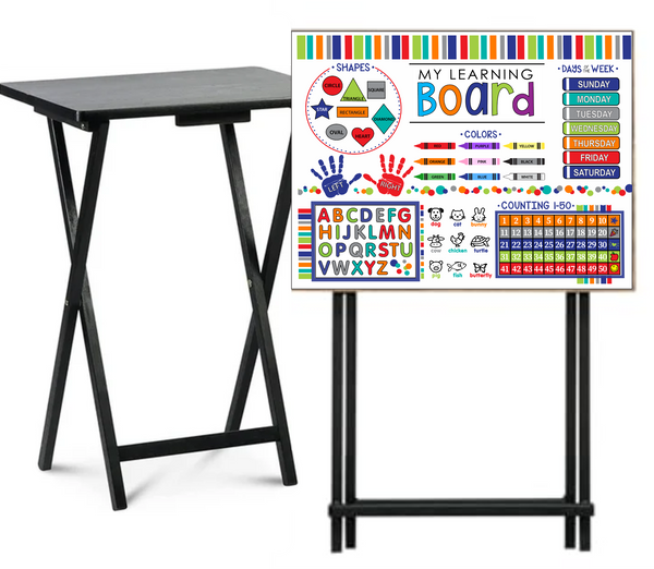 Preschool Learning Board - Tray Table Wrap