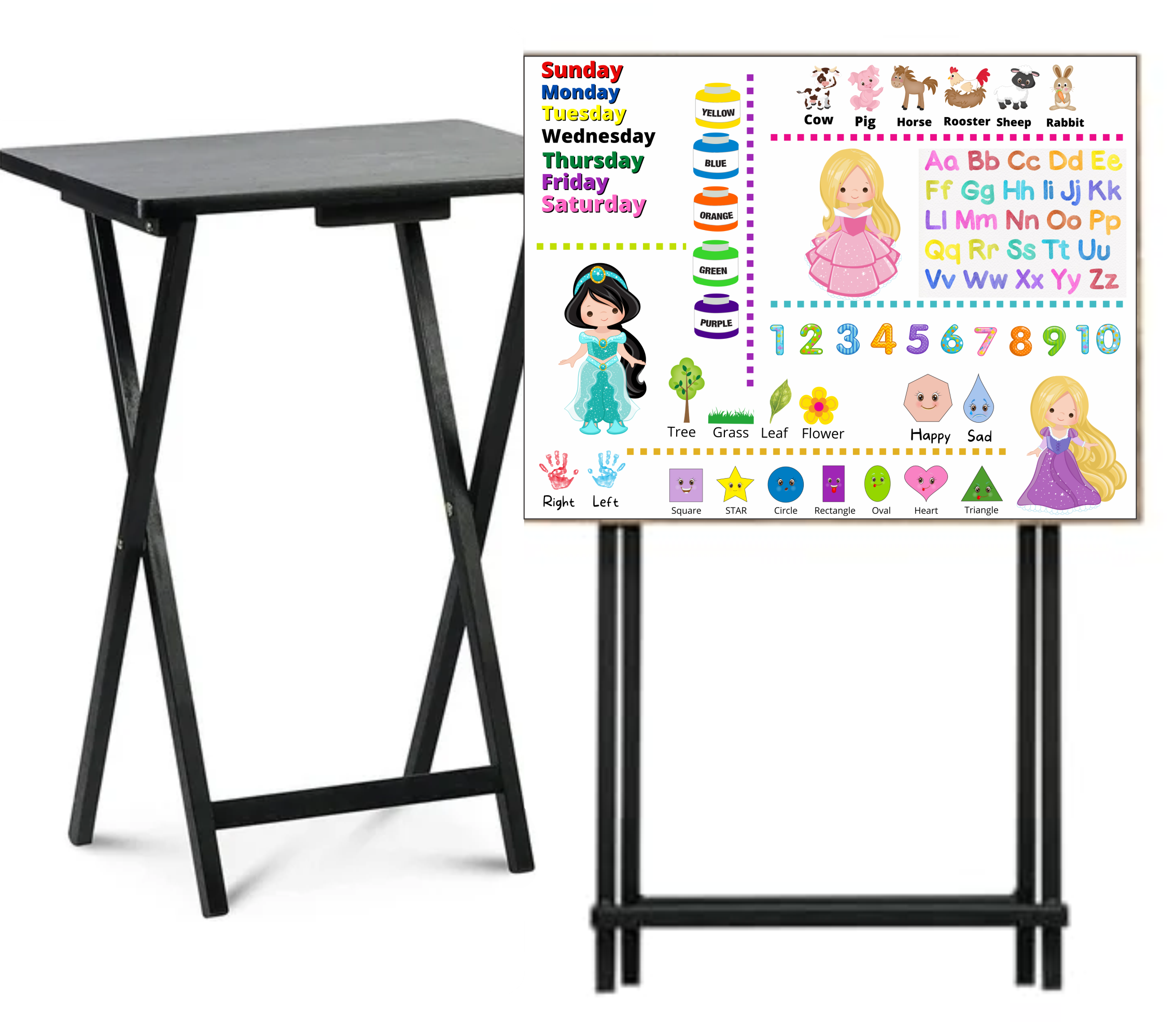 Learning Board - Tray Table Wrap - Permanent