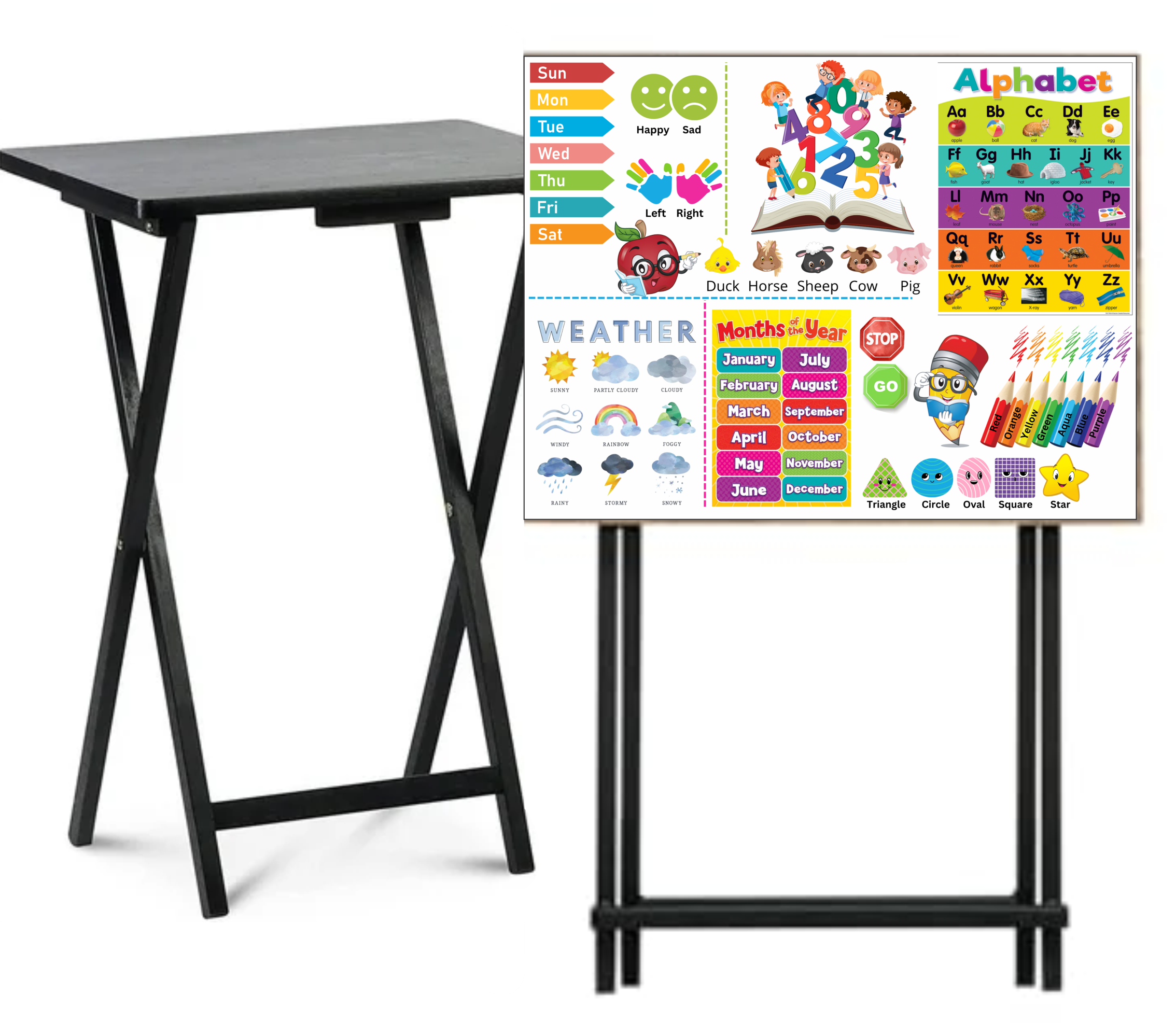 Learning Board - Tray Table Wrap - Permanent
