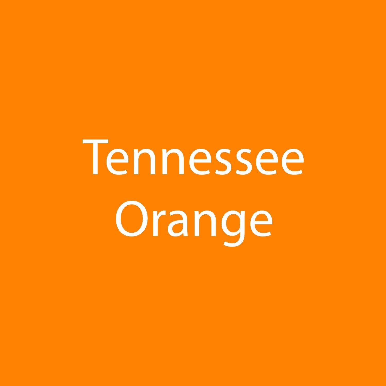 Tennessee Orange - Premium HTV