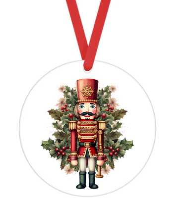 Nutcracker - Christmas Ornament -  UV DTF Decals
