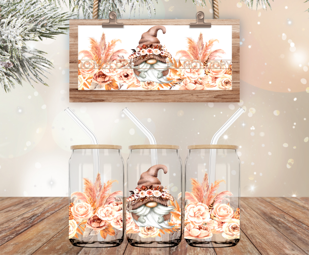 Fall Gnome -  UV DTF Transfer Wraps