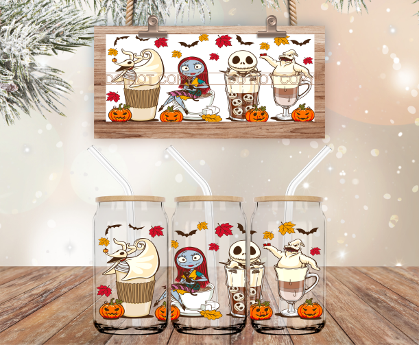 Jack Pumpkins -  UV DTF Transfer Wraps