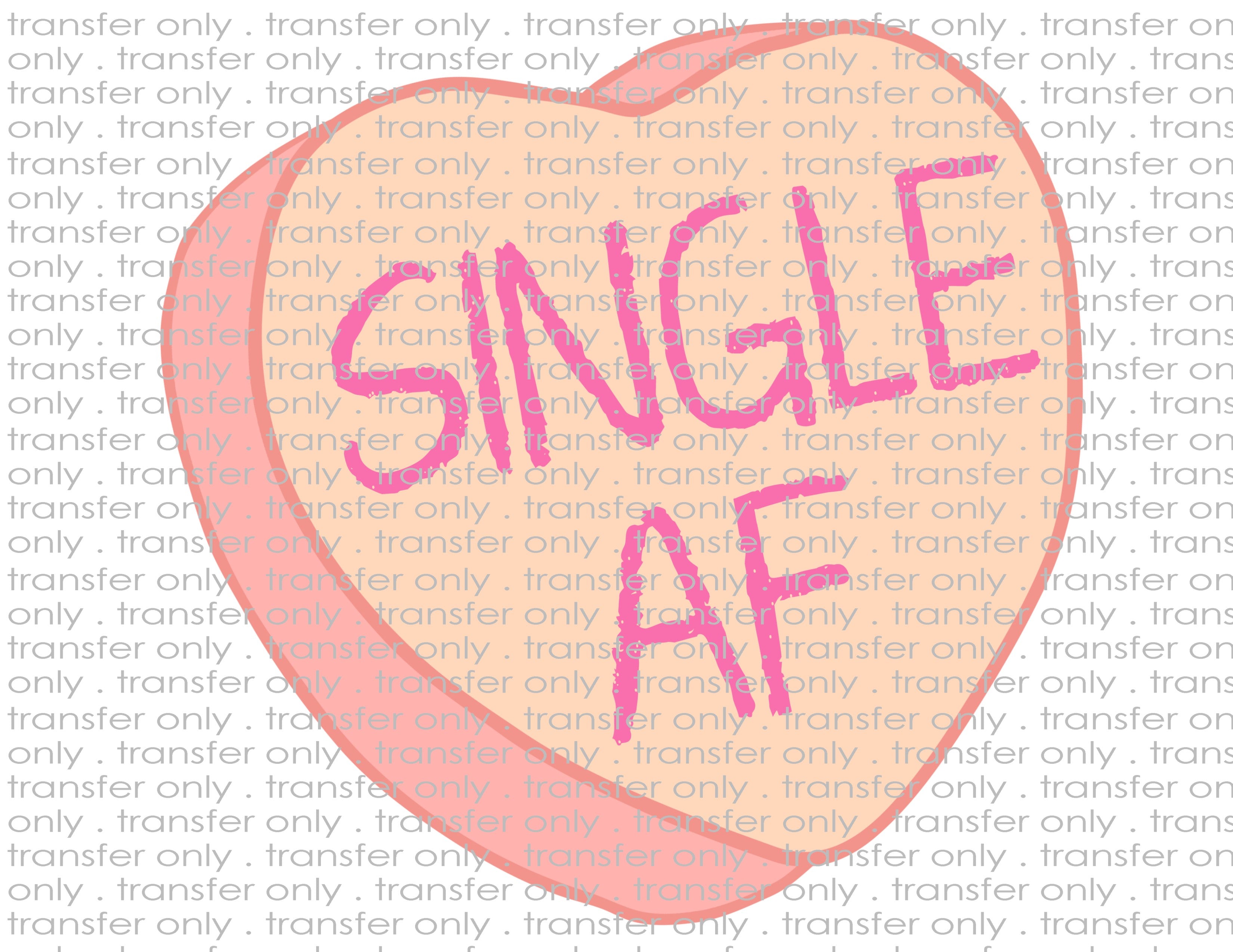 Single AF - Waterslide, Sublimation Transfers