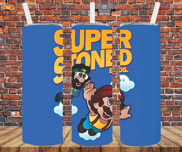 420 Super Stoned - Tumbler Wrap - Sublimation Transfers
