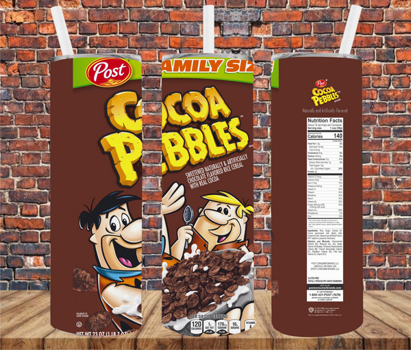 Cereal - Sublimation Tumbler Wrap