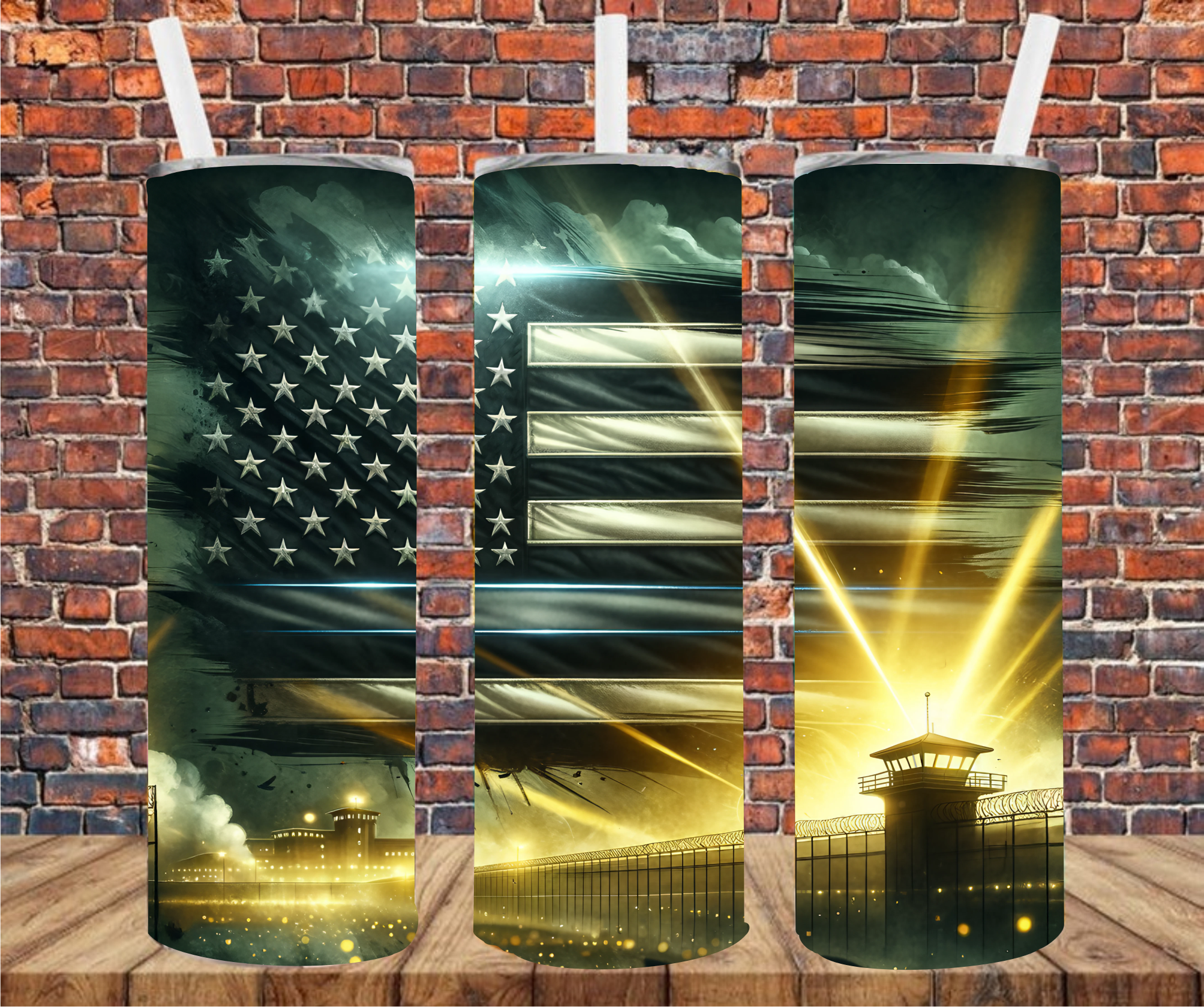 Correctional Officer - Tumbler Wrap - Vinyl Transfer
