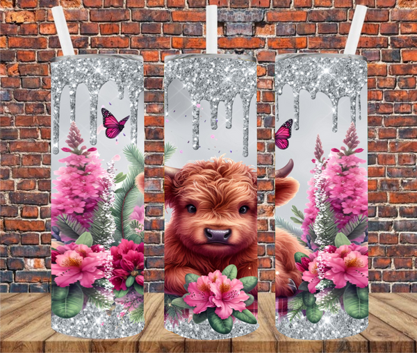 Country Cow - Tumbler Wrap - Sublimation Transfers