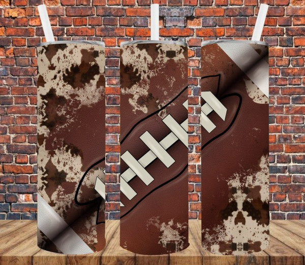 Football - Tumbler Wrap Sublimation Transfers