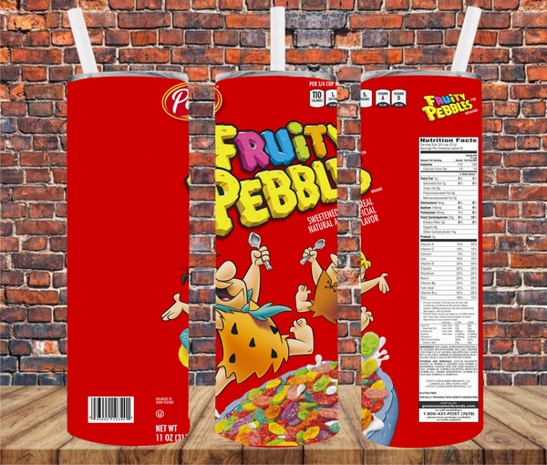 Cereal - Sublimation Tumbler Wrap