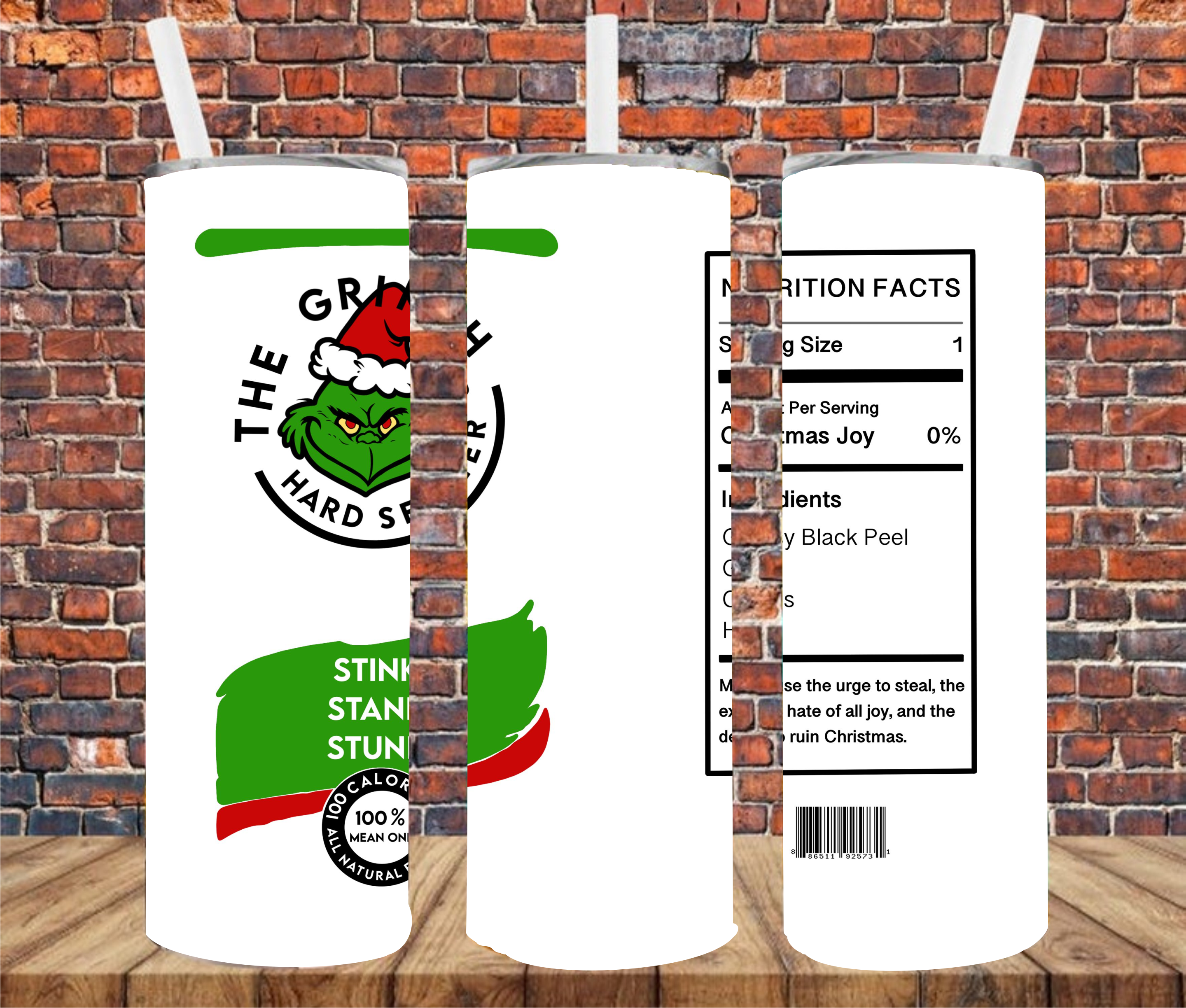 Christmas Selzer - Sublimation Tumbler Wrap