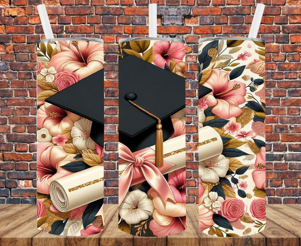 Graduate - Tumbler Wrap - Sublimation Transfer