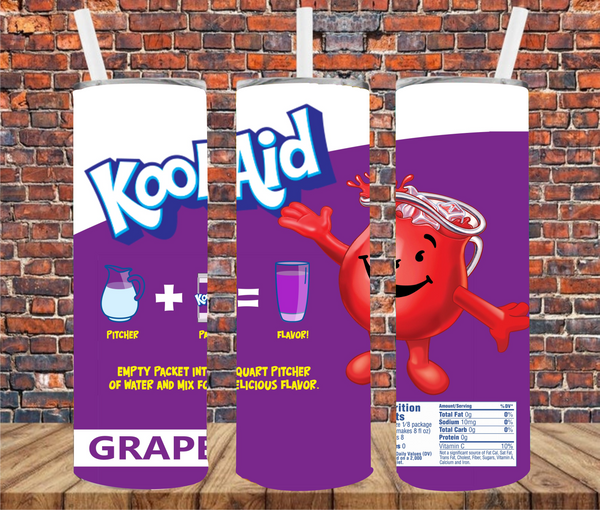 Drink - Sublimation Tumbler Wrap