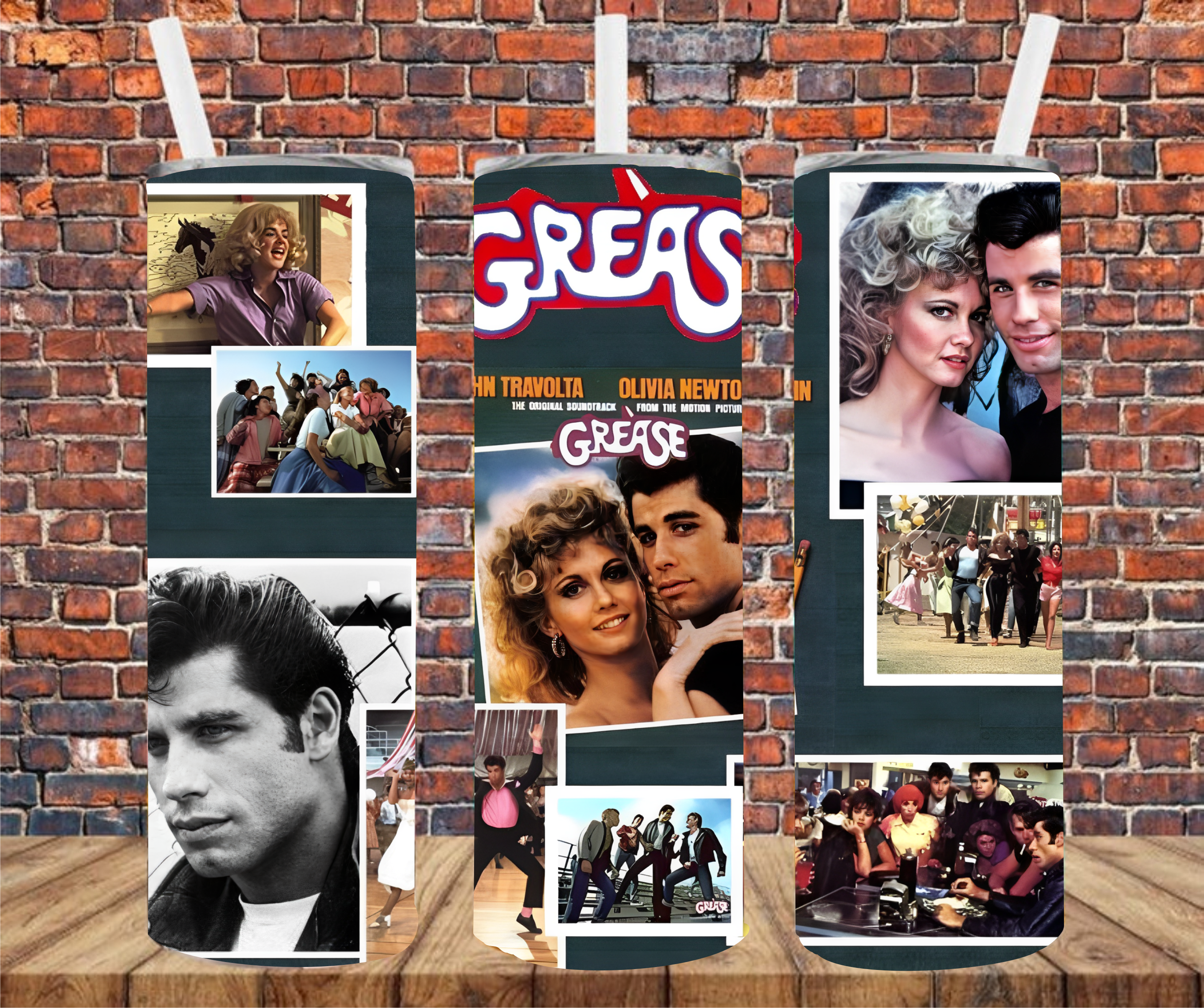 Retro Movie - Tumbler Wrap - Sublimation Transfer