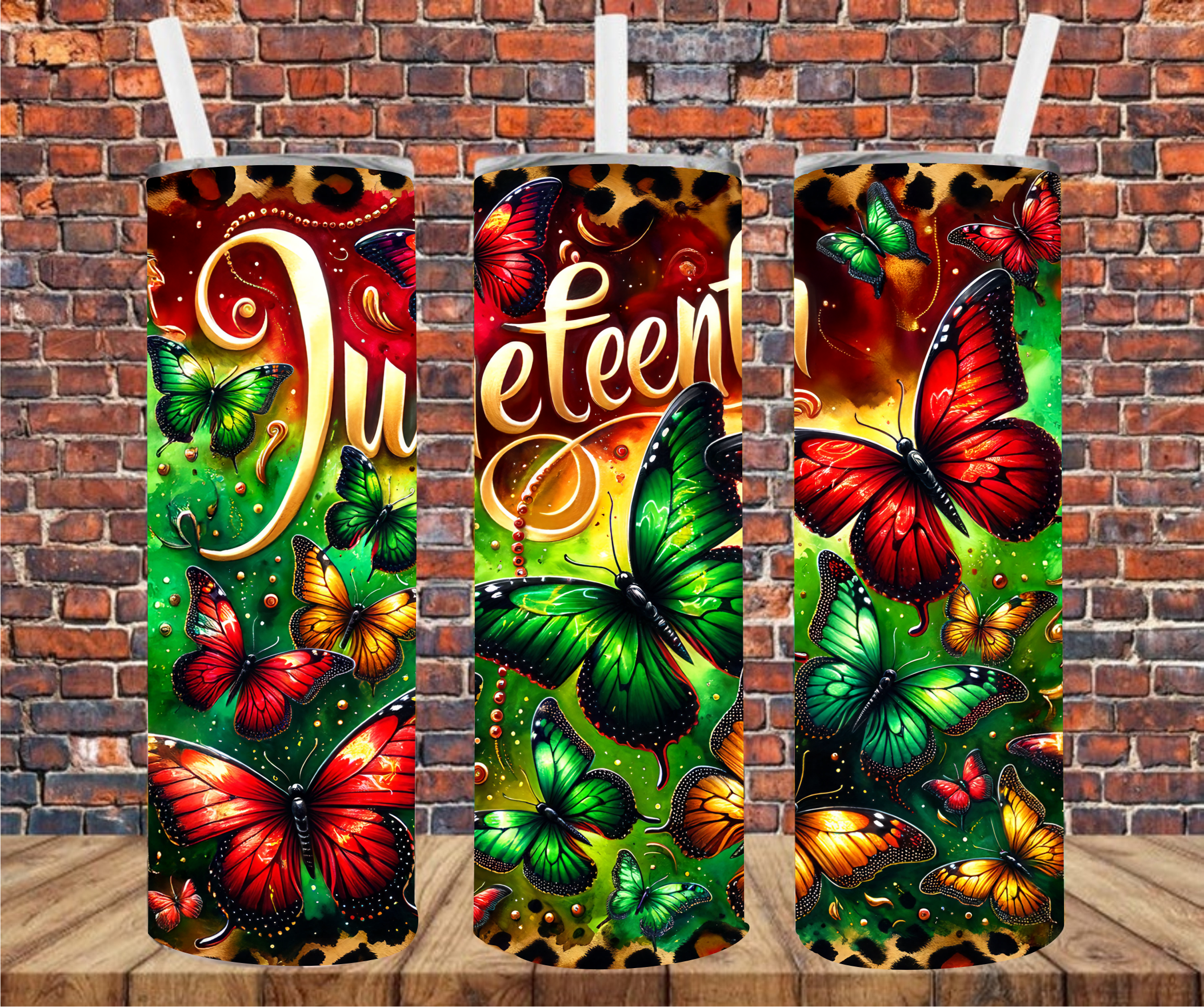 Juneteenth - Tumbler Wrap - Vinyl Transfer