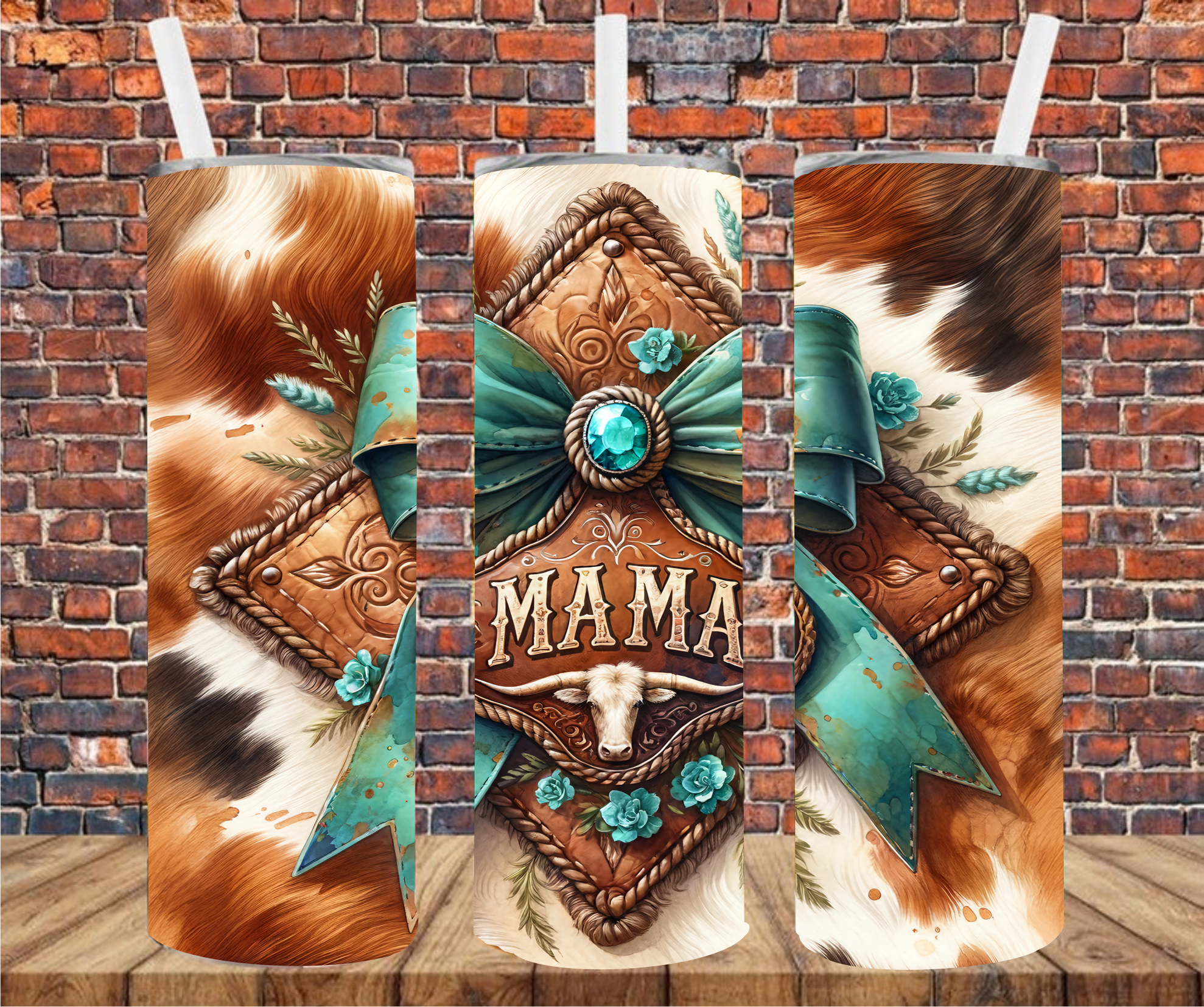 Mama - Tumbler Wrap - Vinyl Transfer