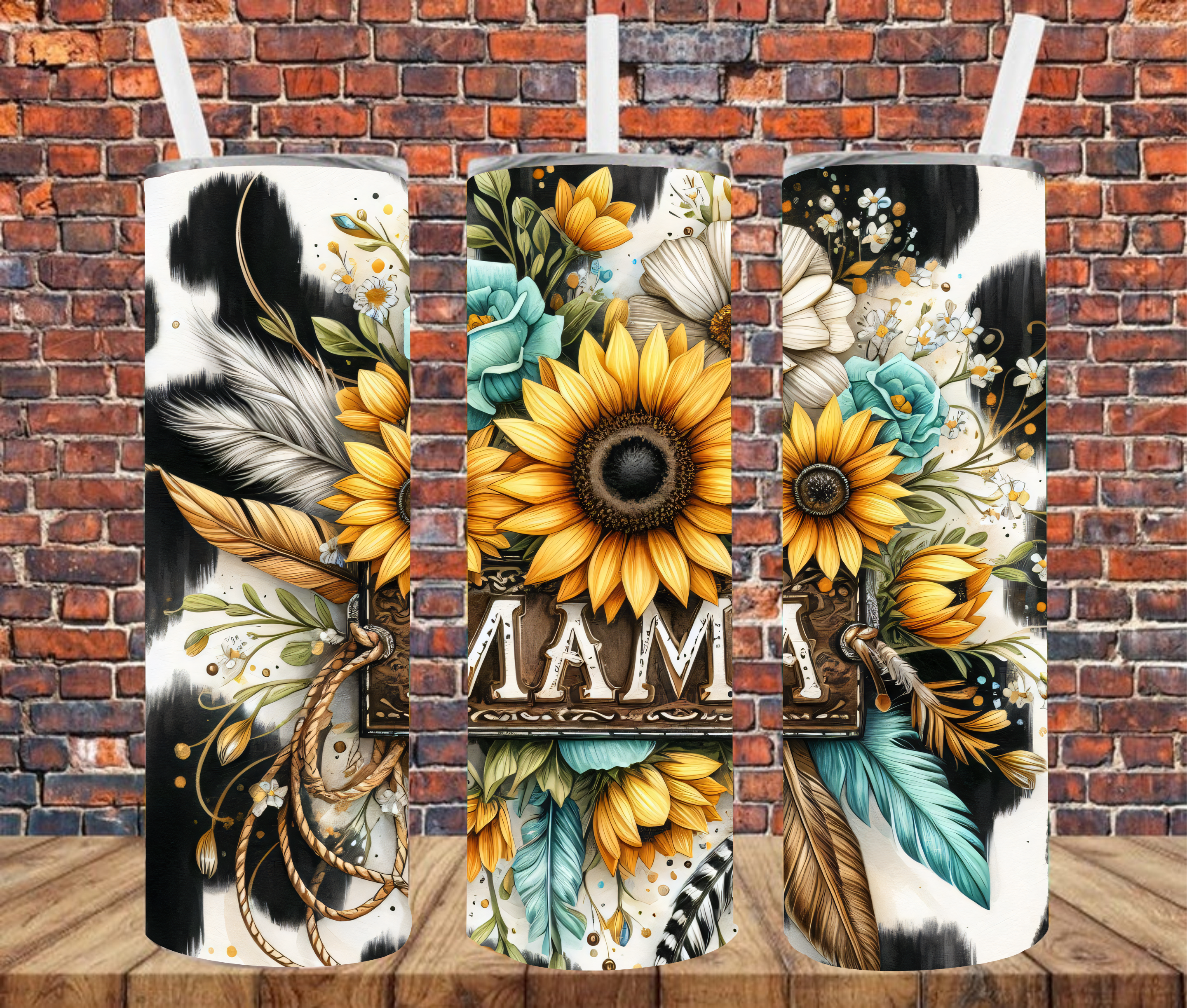 Mama - Tumbler Wrap - Sublimation Transfer