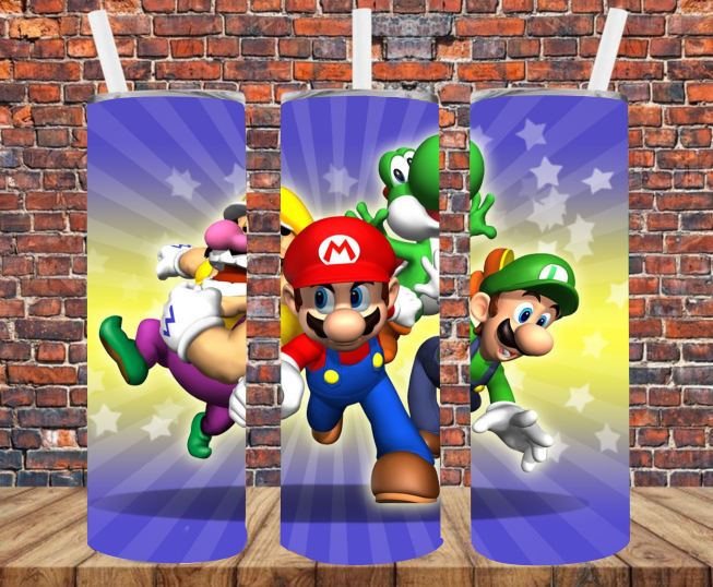 Character - Tumbler Wrap - Sublimation Transfers