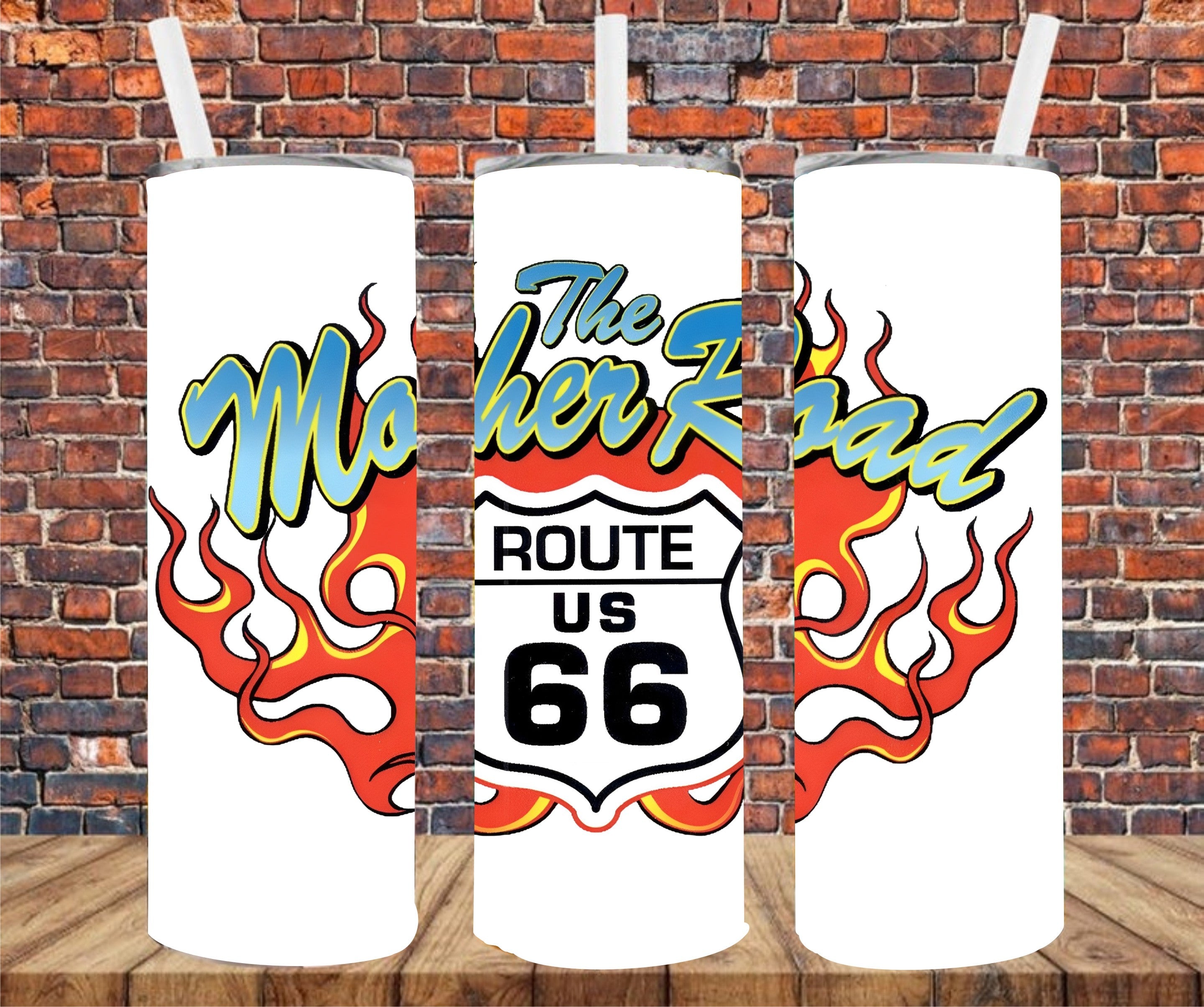 The Mother Road - Tumbler Wrap - Sublimation Transfer