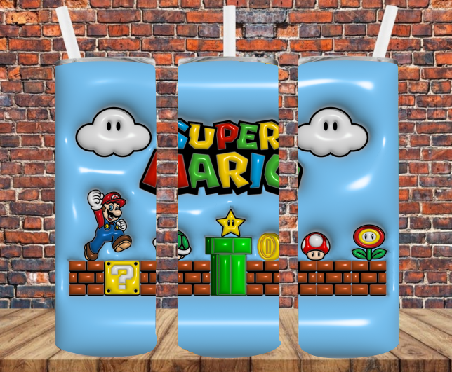 Character - 20 oz. Tumbler Wraps - Waterslide, Sublimation Transfers