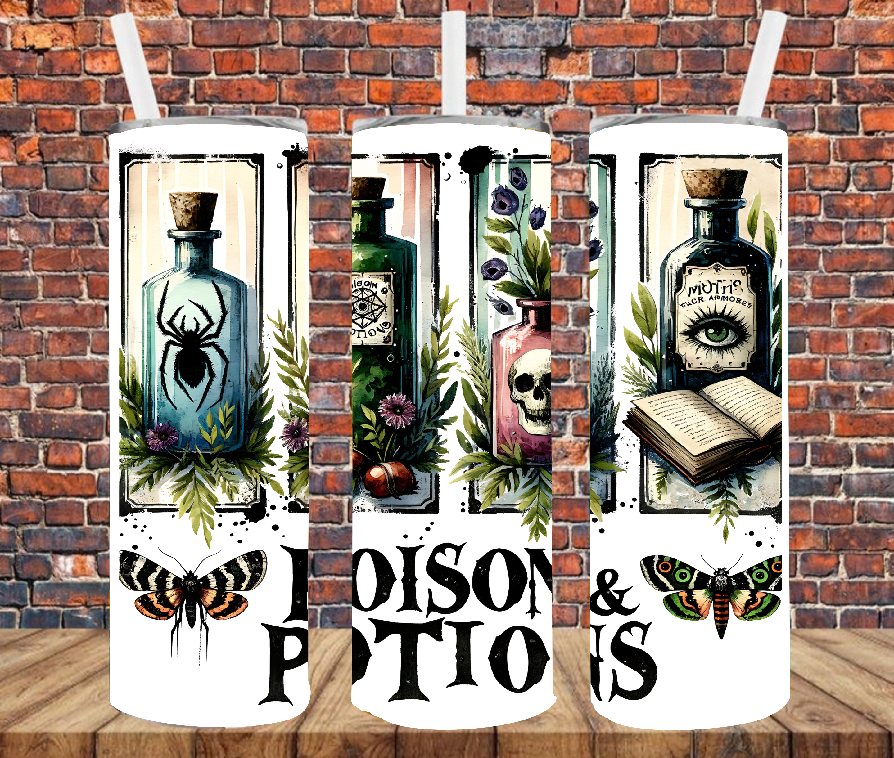 Poisons & Potions - Sublimation Tumbler Wrap