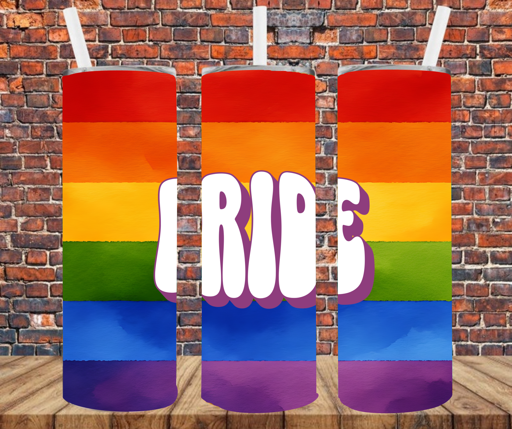 Pride - Tumbler Wrap - Sublimation Transfers