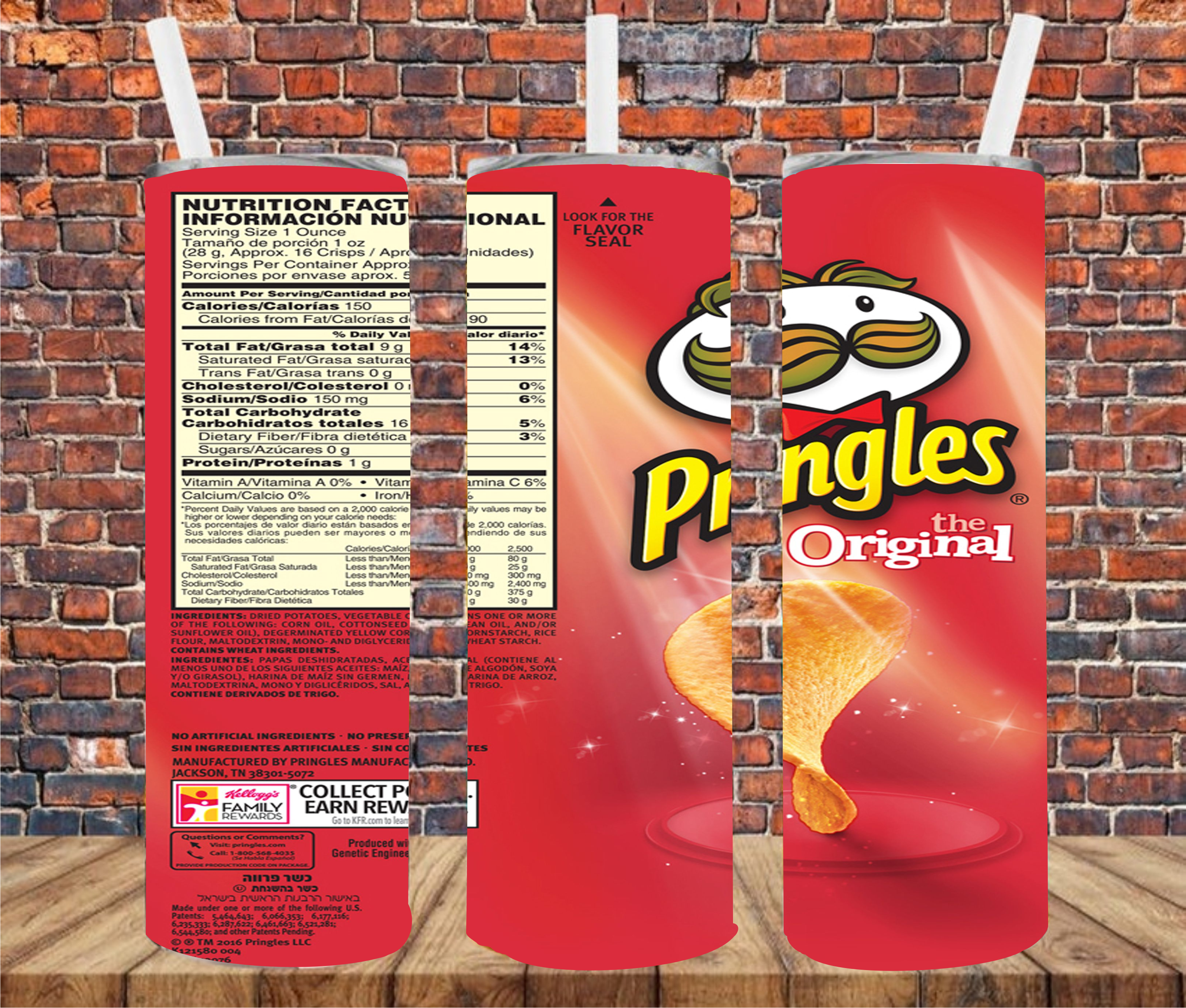 Snack - Sublimation Tumbler Wrap