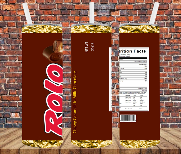 Candy - Sublimation Tumbler Wrap