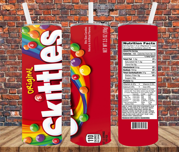 Candy - Sublimation Tumbler Wrap