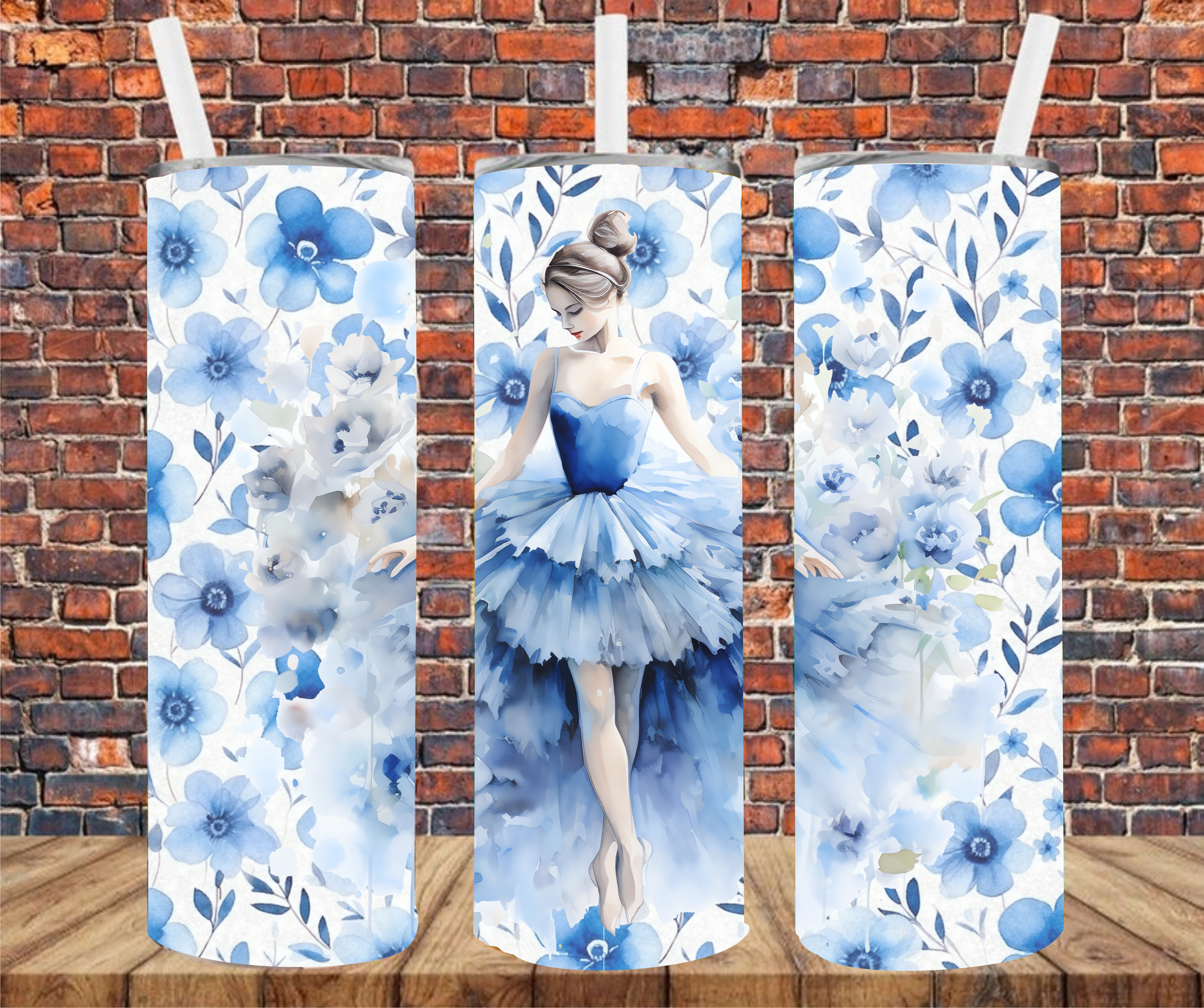 Ballerina - Tumbler Wrap - Sublimation Transfer
