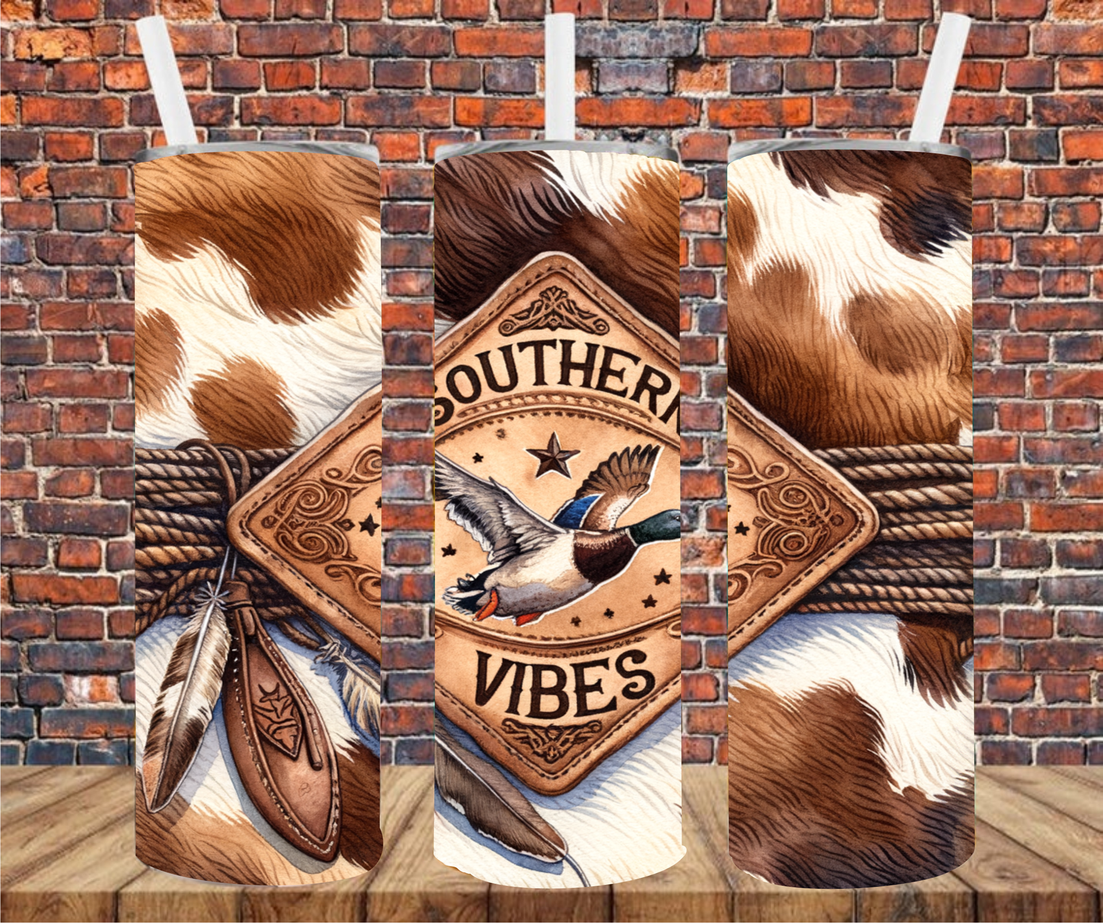 Southern Vibes - Tumbler Wrap - Sublimation Transfer
